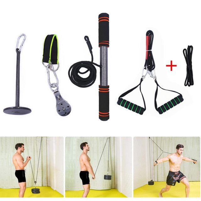 Fitness Arm Blaster Trainer Biceps Strong Power Stick
